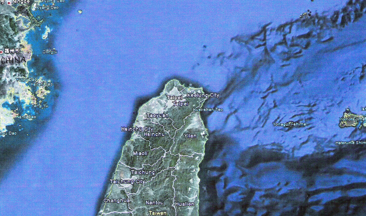 Yonaguni Map